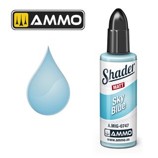 Ammo Matt Shader Sky Blue 10ml