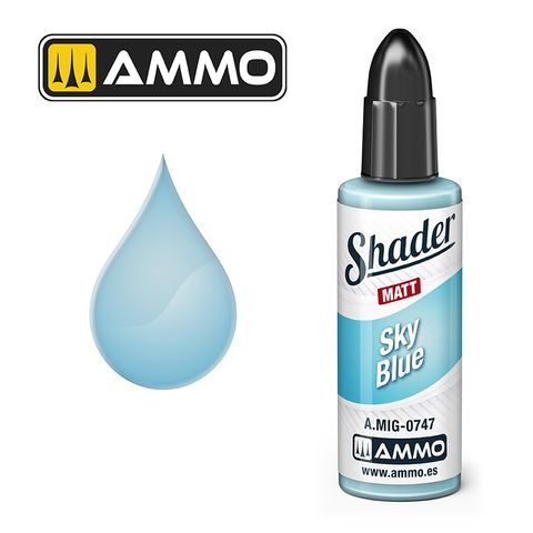 Ammo Matt Shader Sky Blue 10ml