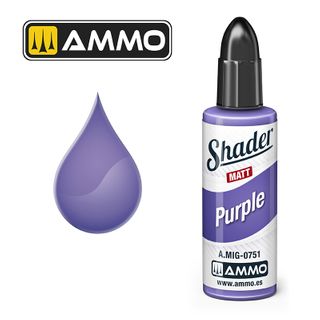 Ammo Matt Shader Purple 10ml