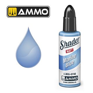 Ammo Matt Shader Marine Blue 10ml