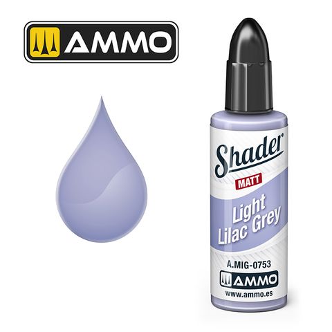 Ammo Matt Shader Light Lilac Grey 10ml