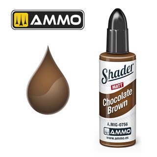 Ammo Matt Shader Chocolate Brown 10ml