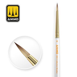 Ammo MIG Collection Brushes Conical 2