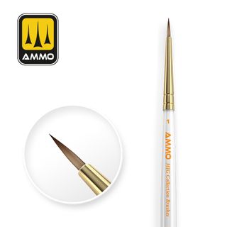 Ammo MIG Collection Brushes Conical 1