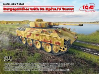 ICM 1:35 Bergepanther with Pz.Kpfe.IV Turret