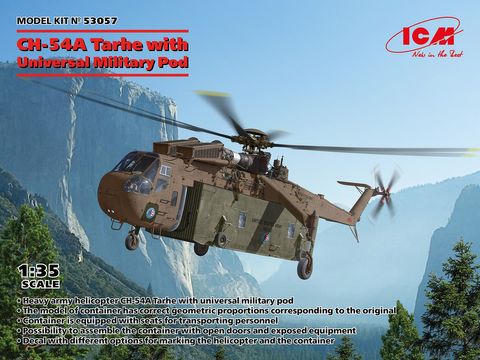 ICM 1:35 CH-54A Tarhe with Universal Pod