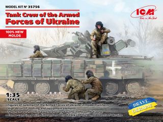 ICM 1:35 Ukraine Tank Crew