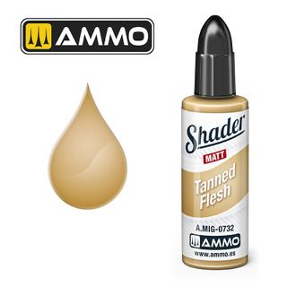 Ammo Matt Shader Tanned Flesh 10ml