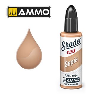 Ammo Matt Shader Sepia 10ml