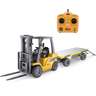 Huina 1:10 2.4G 8Ch RC Forklift plus trailer