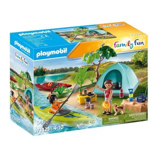 Playmobil Camping with Campfire