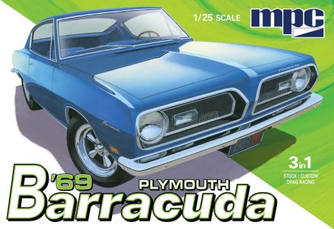 MPC 1:25 1969 Plymouth Barracuda