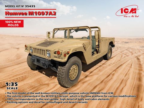 ICM 1:35 Humvee M1097A2