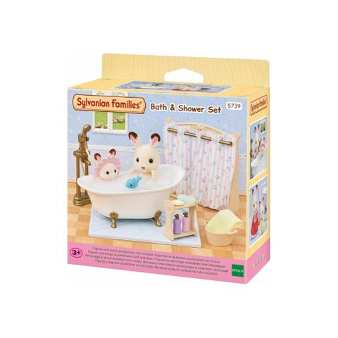 Sylvanian Families Bath & Shower Set