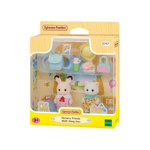 Sylvanian Families Nursery Friends -Walkalong Duo