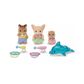 Sylvanian Families Nursery Friends PoolFun Trio