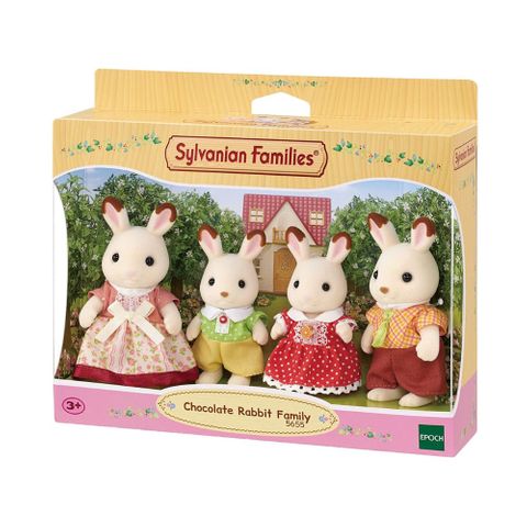 Sylvanian Families Chocolate Rabbit Family