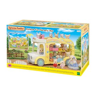 Sylvanian Families Rainbow Fun Nursery Bus