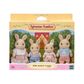 Sylvanian Families Milk Rabbit Family