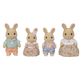 Sylvanian Families Milk Rabbit Family