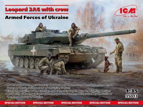 ICM 1:35 Leopard 2A6 Ukraine