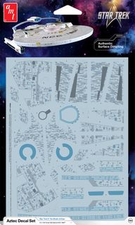 Polar Lights 1:537 Star Trek Wrath of Khan Reliant Aztec Decals