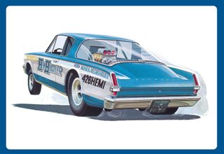 AMT 1:25 1966 Plymouth Barracuda Funny Car "Hemi Hustler"