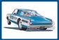 AMT 1:25 1966 Plymouth Barracuda Funny Car "Hemi Hustler"