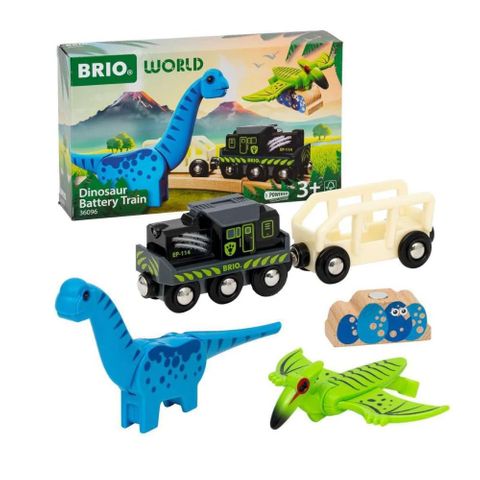 BRIO Dinosaur Battery Train 5 pieces