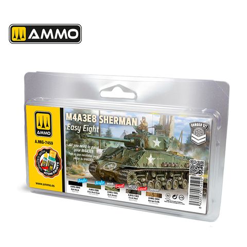 Ammo M4A3E8 Sherman Easy Eight Set