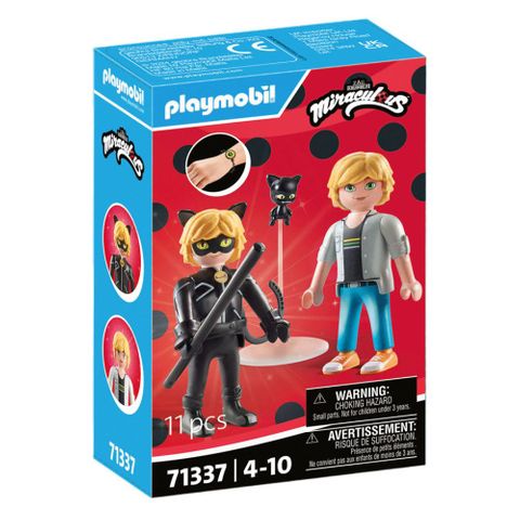 Playmobil Miraculous Adrien & Cat Noir