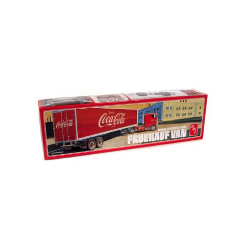 AMT 1:25 Fruehauf Beaded Van Semi (Cocacola)