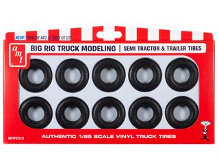 AMT 1:25 Big Rig Truck Tyre Parts Pack