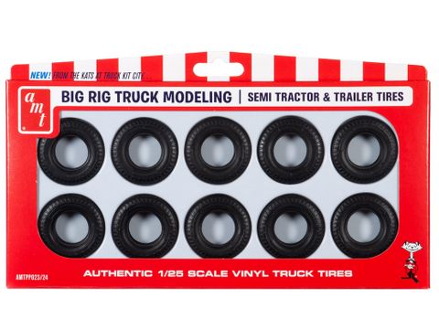 AMT 1:25 Big Rig Truck Tyre Parts Pack