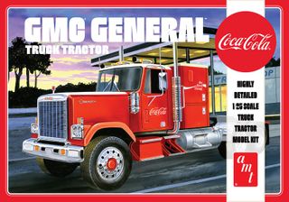 AMT 1:25 1976 Gmc General Semi Tractor(Coca Cola )