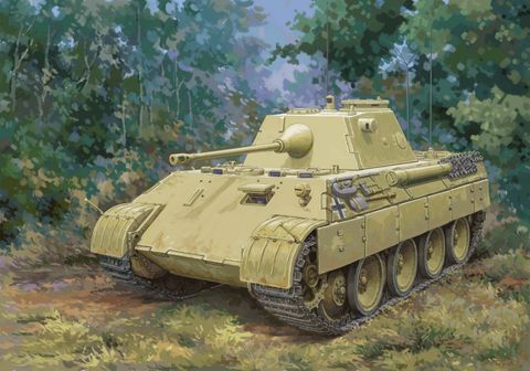 Hobbyboss 1:48 German PzBeobWg V Ausf.A