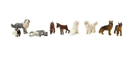 Woodland Scenics HO Dog Pack