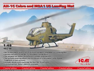 ICM 1:48 AH1G Cobra and M8A1 Landing Mat