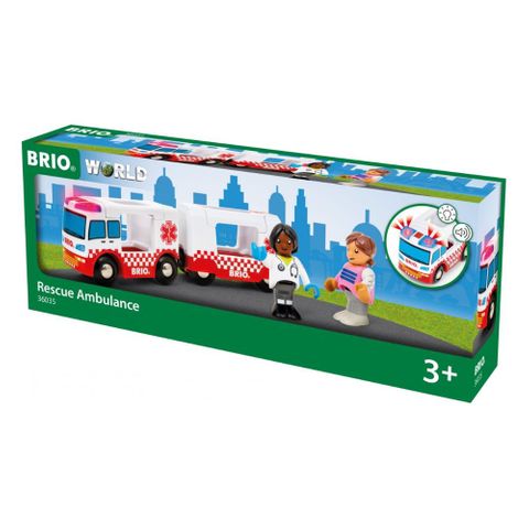 BRIO Rescue Ambulance 4 Pieces