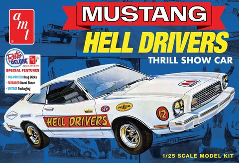 AMT 1:25 1977 Ford Mustang "Hells Drivers"