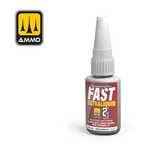 Ammo Cyanoacrylate Fast Ultraliquid (21gr)