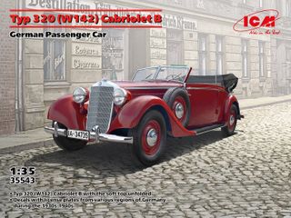 ICM 1:35 Typ 320 (W142) Cabriolet B