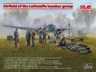 ICM 1:48 Airfield of the Luftwaffe bomber group