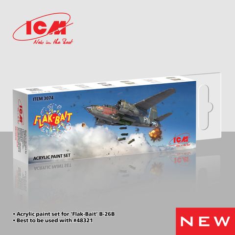 ICM Paint Set for Flak Bait