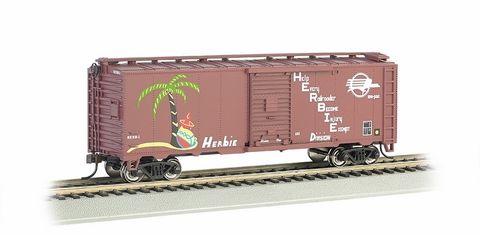 Bachmann Missouri Pacific Herbie 40ft Boxcar. HO Scale