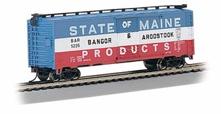 Bachmann Bangor&Aroostook PS-1 40ft Steel Boxcar. HO Scale