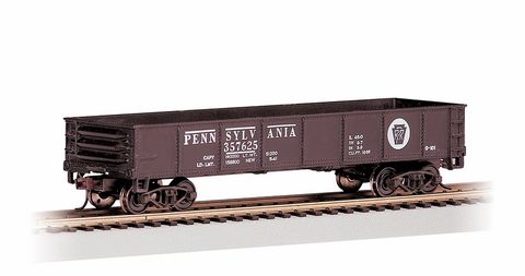 Bachmann PRR #357625 40ft Gondola SeriesTuscan Shadow Keystone. N