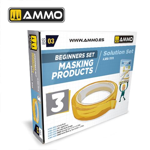 Ammo Super Pack Beginners Set: Masking Products