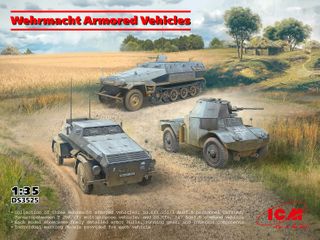 ICM 1:35 Wermacht Armored Vehicles