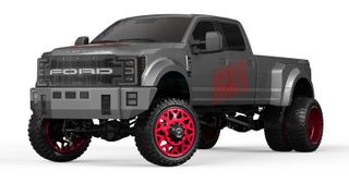 CEN 1:10 Ford F450 SD Custom Truck RTR Titanium Grey, Redcat T/X